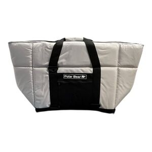 Polar Bear 48 Pack Original Nylon Soft Cooler Silver